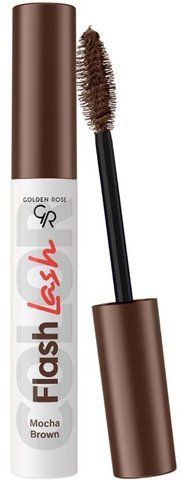 Туш для вій Golden Rose Flash lash Mocha Brown коричнева об'єм