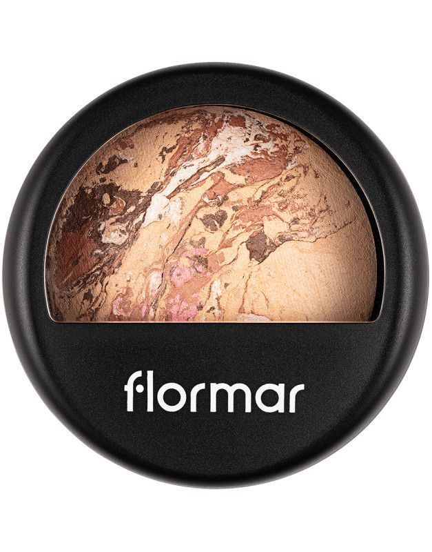 Пудра для лица Flormar №22 Terracotta Baked Флормар запечённая