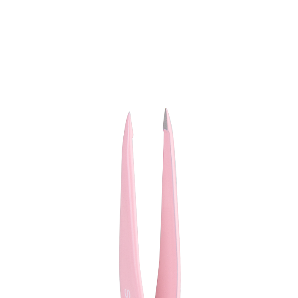 Пинцет для бровей Сталекс Beauty точечный 11/5