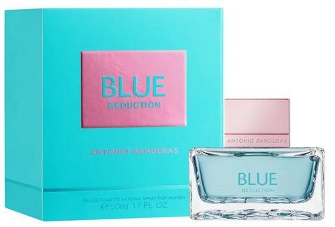 Туалетна вода жіноча Antonio Banderas Blue Seduction 50 мл Антоніо бандерос блу седакшен