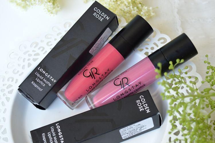 Жидкая помада для губ Golden Rose №14 Longstay liquid matte Голден роуз матовая