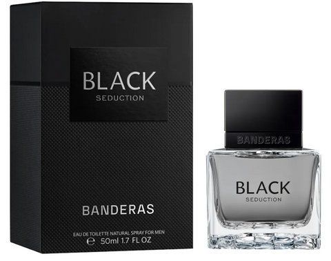 Туалетна вода чоловіча Antonio Banderas Seduction in Black 50 мл