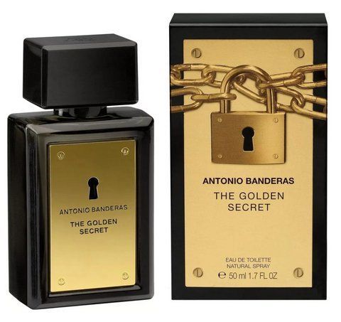 Туалетна вода чоловіча The Golden Secret Antonio Banderas 50 мл