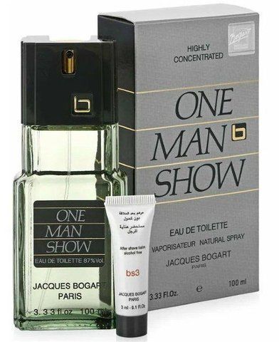 One Man Show 100 мл Bogart Туалетна вода чоловіча Ван мен шоу Богарт