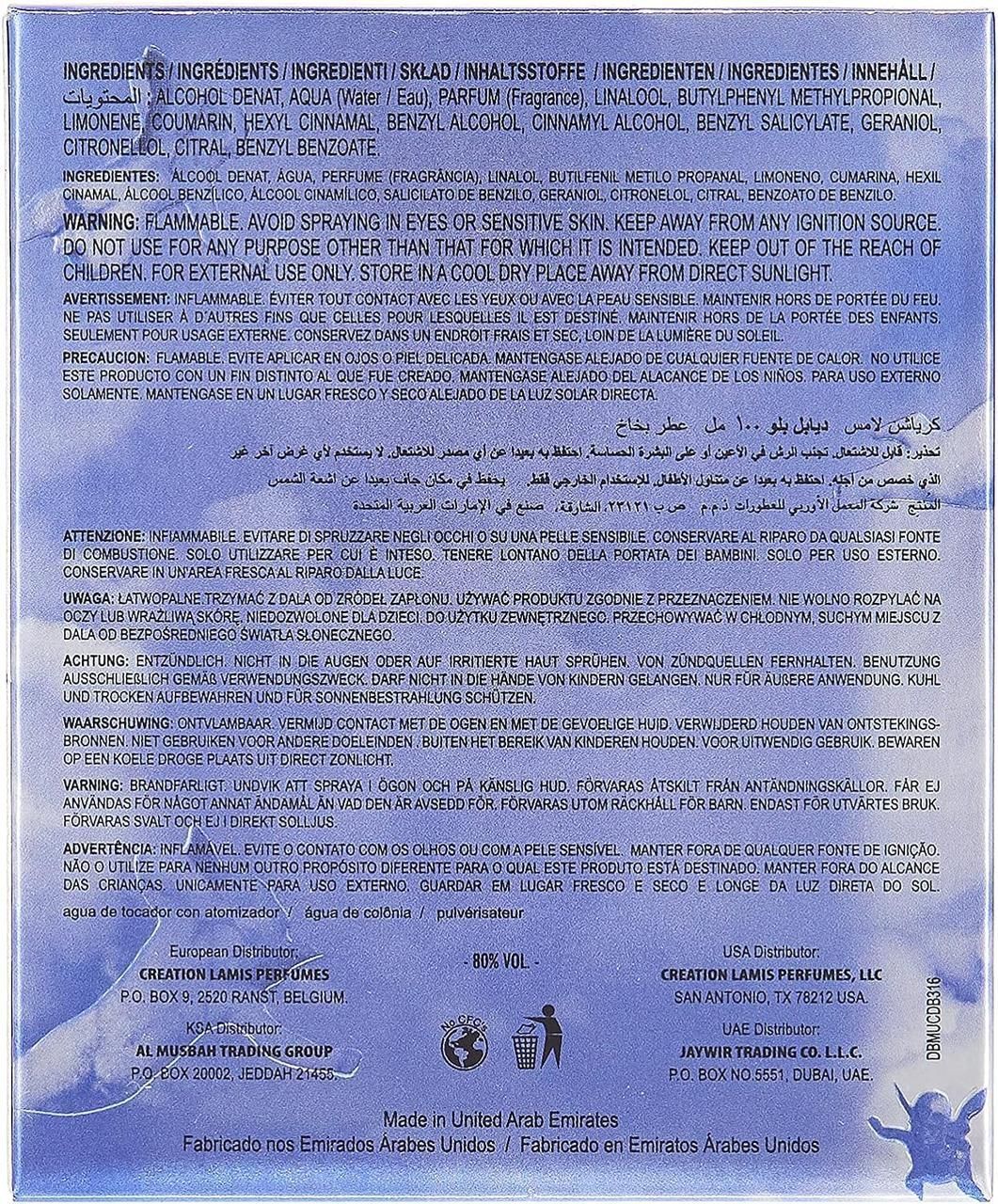 Creation Lamis Diable Bleu 100 мл. Туалетна вода чоловіча
