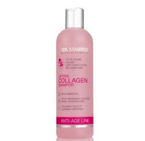Шампунь для волосся Lifting Collagen Spa Master 330 мл ліфтинг Дамаська троянда
