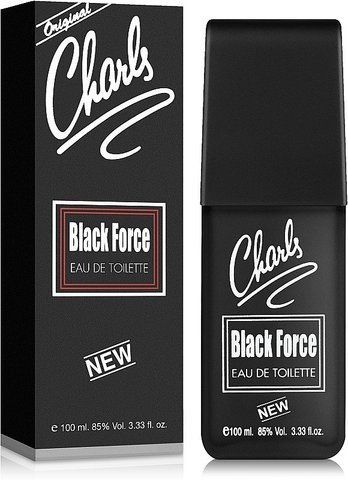 Charls Black Force 100 мл. Туалетна вода чоловіча Чарлі блек форс