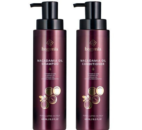 Набір для догляду за волоссям Bogenia Macadamia Oil (Шампунь Кондиціонер)