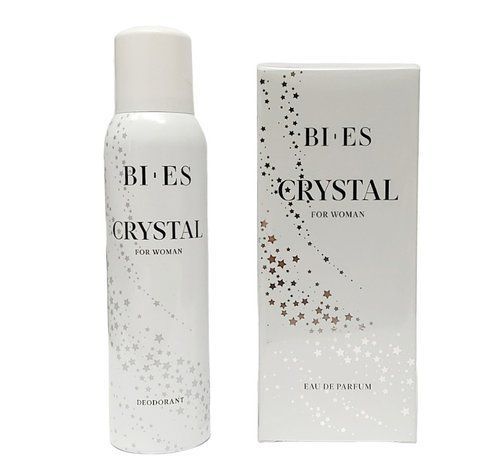 Набір для жінок Bi-Es Crystal (Парфумована вода 100 мл. Дезодорант 150 мл.) Біес кристал