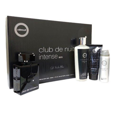 Набір для чоловіків Club De Nuit Intense Man Armaf Sterling 4 предмети