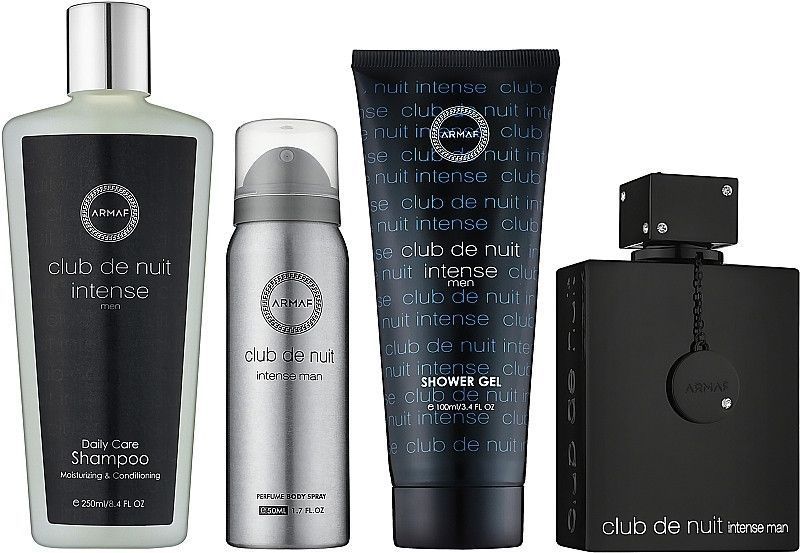 Набір для чоловіків Club De Nuit Intense Man Armaf Sterling 4 предмети