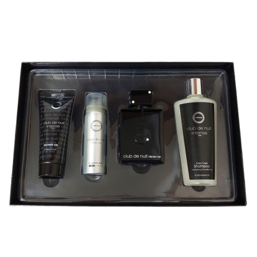 Набір для чоловіків Club De Nuit Intense Man Armaf Sterling 4 предмети