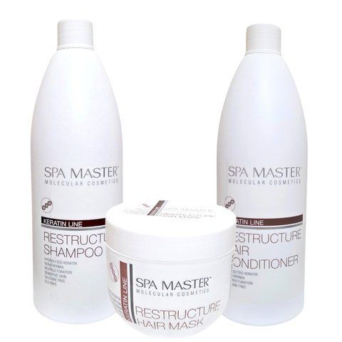 Набір для догляду за волоссям Spa Master Keratin Line (Шампунь Бальзам Маска)