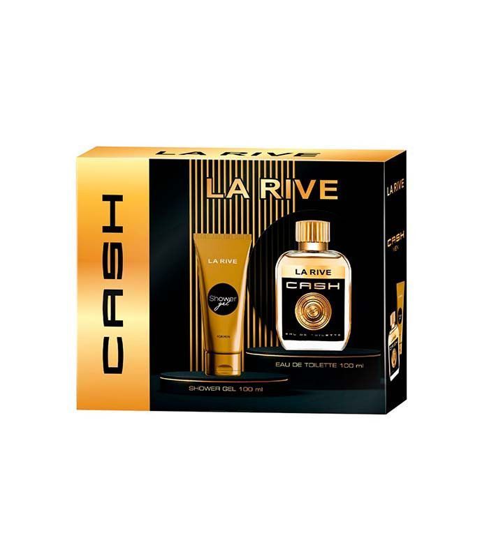 Набор для мужчин Cash La Rive (туалетная вода 100 мл. гель для душа 100 мл.)
