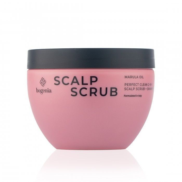 Скраб та шампунь для волосся 2 в 1 Bogenia Marula Oil Scalp Scrub 250 мл