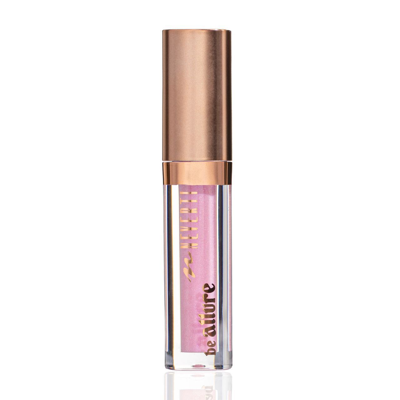 Блиск для губ Neverti be allure №2 Bombshell із шиммером