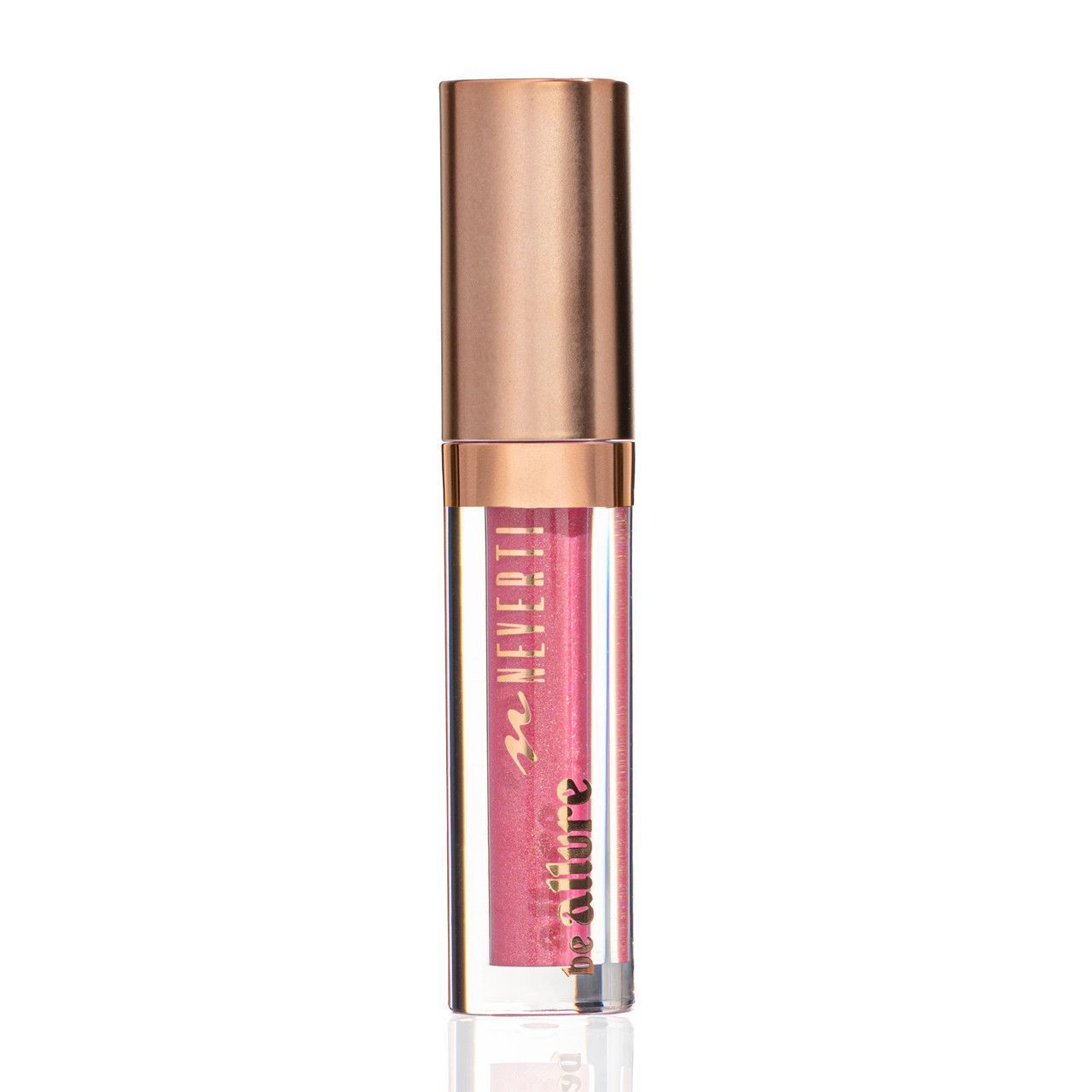 Блиск для губ Neverti be allure №4 Glossy Vibe із шиммером