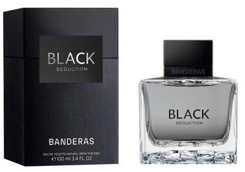 Туалетна вода чоловіча Antonio Banderas Seduction Black 100 мл