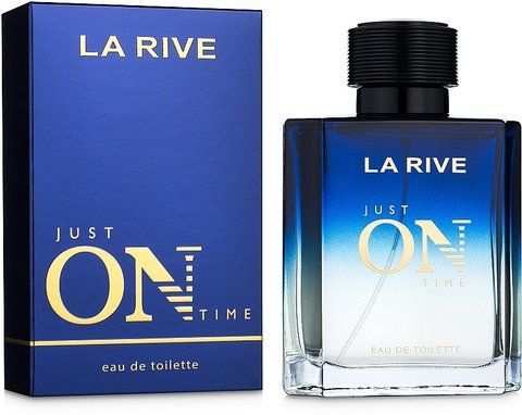 Just on time La Rive 100 мл. Туалетна вода чоловіча Джаст він тайм Ларів