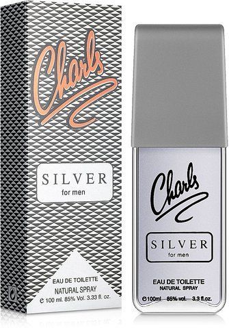 Charls Silver 100 мл. Туалетна вода чоловіча Чарлі сільвер