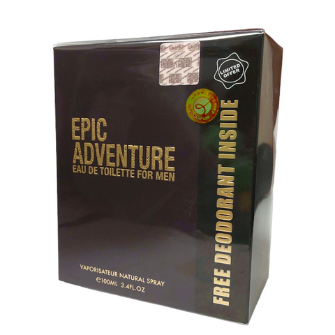 Набір для чоловіків Epic Adventure Emper (туалетна вода, дезодорант,) Емпер