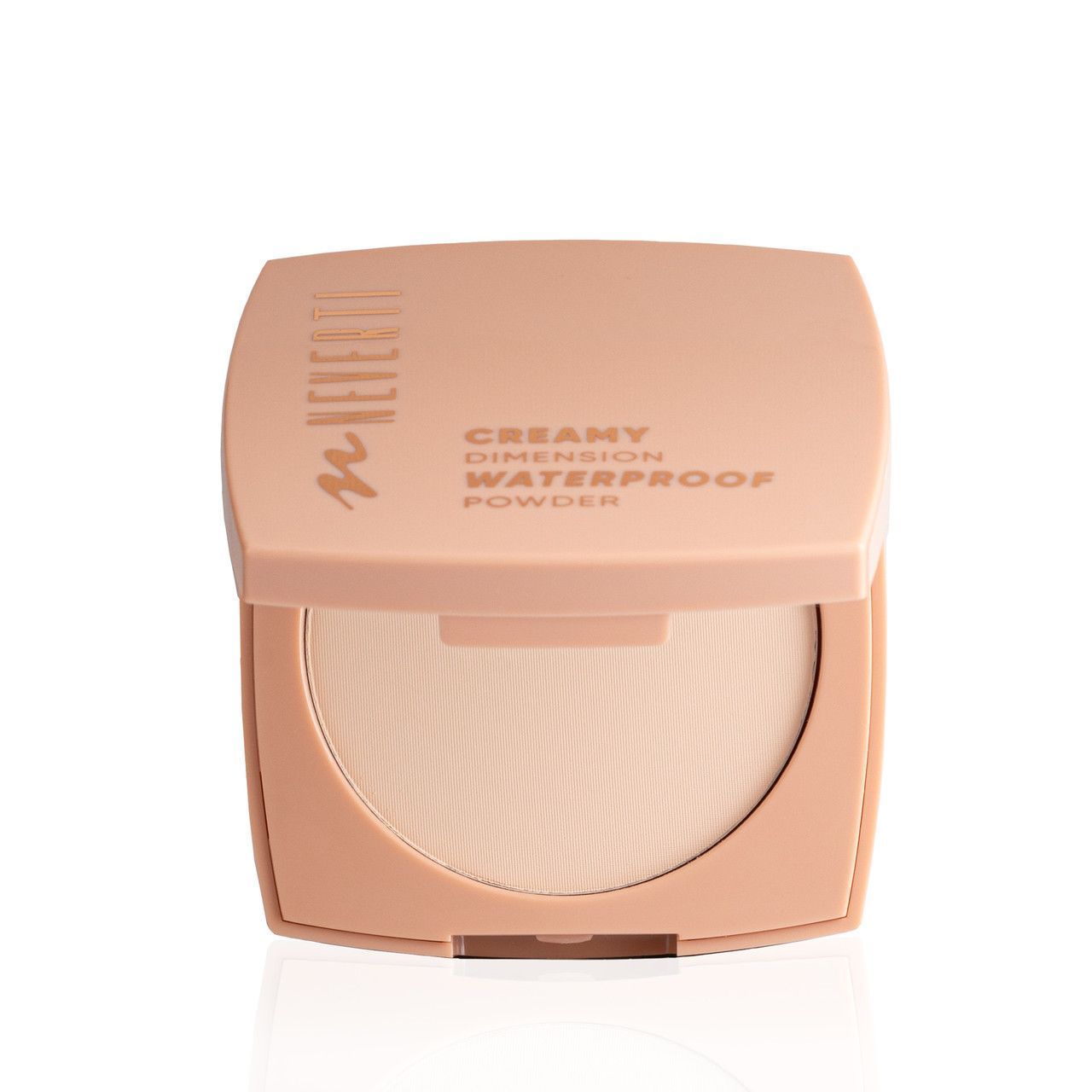 Пудра для лица Neverti Creamy Dimension №1 Porcelain Beige кремовая водостойкая