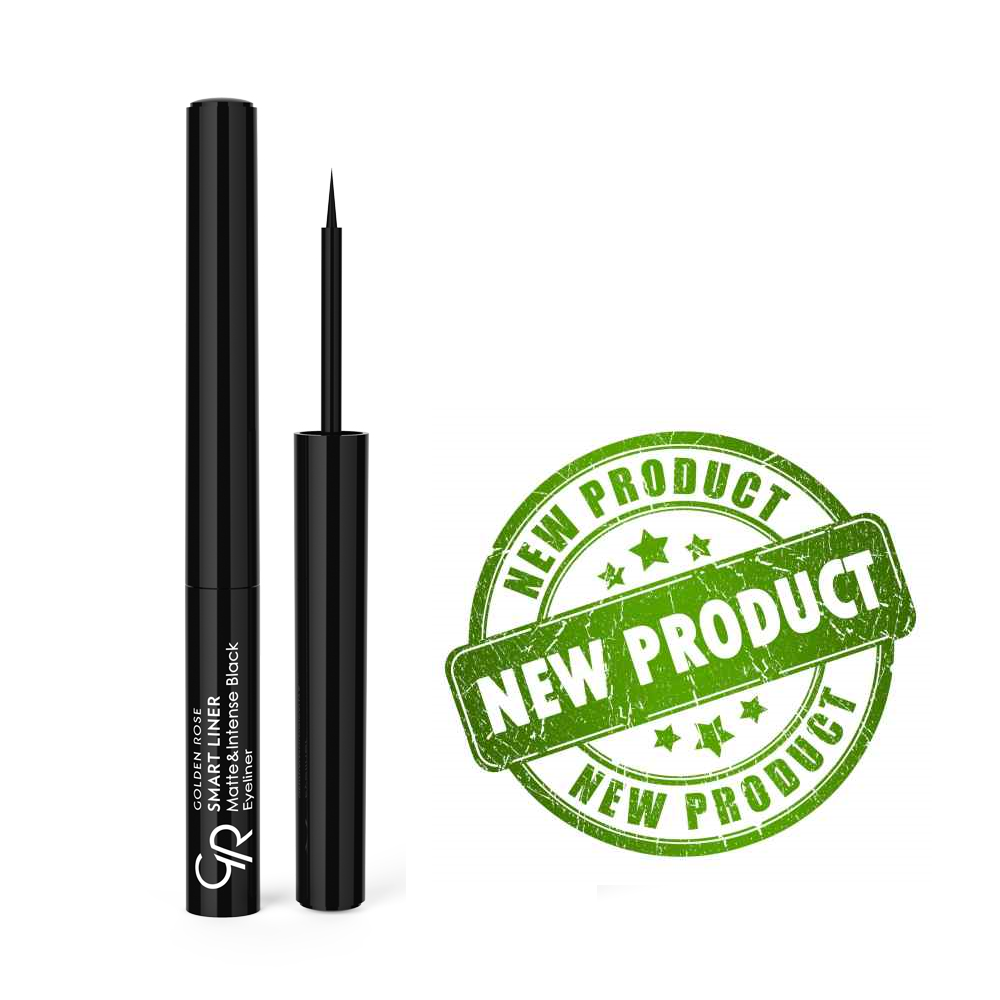 Підводка для очей Golden rose Smart Liner Matte Black