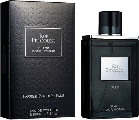 Туалетна вода чоловіча Rue Pergolese Black Pour Homme 100 мл