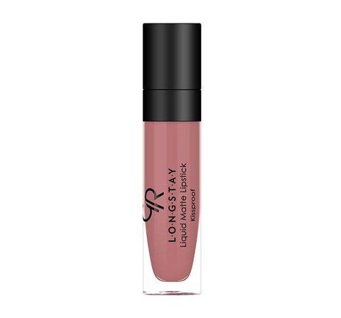 Рідка помада для губ Golden Rose №34 Longstay liquid matte Голден роуз матова