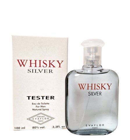 Whisky Silver 100 мл Тестер Туалетна вода чоловіча Evaflor Віскі Сільвер