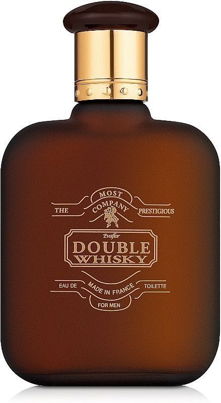 Double Whisky Evaflor 100мл. Туалетна вода чоловіча Дабл віскі