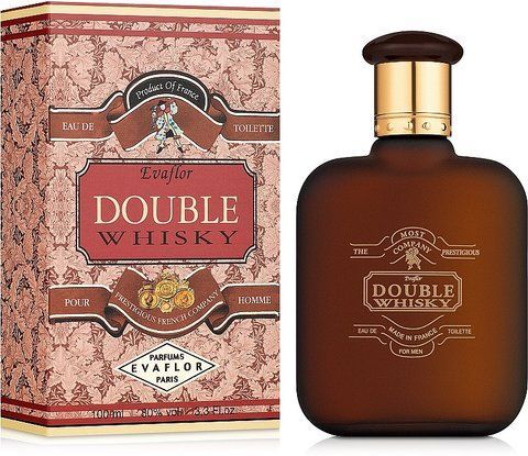 Double Whisky Evaflor 100мл. Туалетна вода чоловіча Дабл віскі