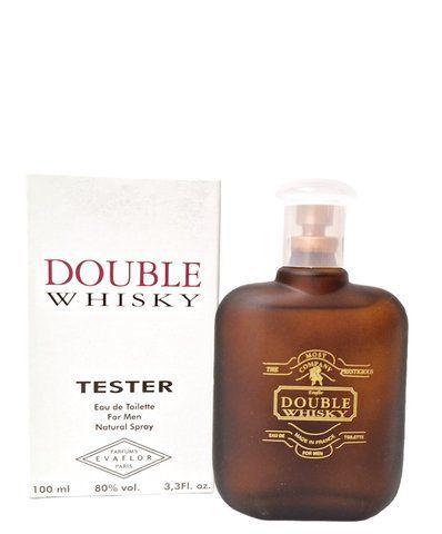 Double Whisky 100 мл Тестер Туалетна вода чоловіча Evaflor Дабл віскі