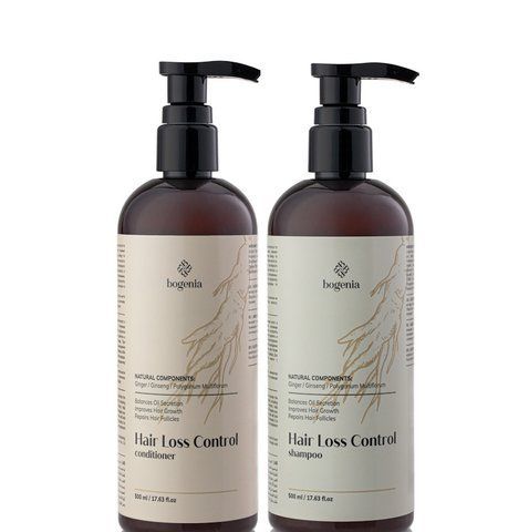 Набір для догляду за волоссям Bogenia Hair Loss Control (Шампунь Кондиціонер) проти випадіння