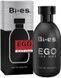 Bi-Es Ego Black Туалетная вода мужская 100 мл. Би ес Его блек