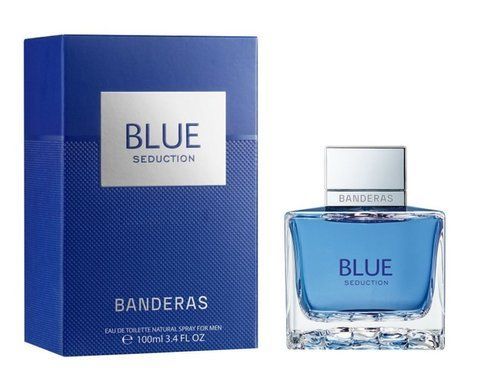 Туалетна вода чоловіча Antonio Banderas Blue Seduction 100 мл Антоніо бандерос блу седакшен