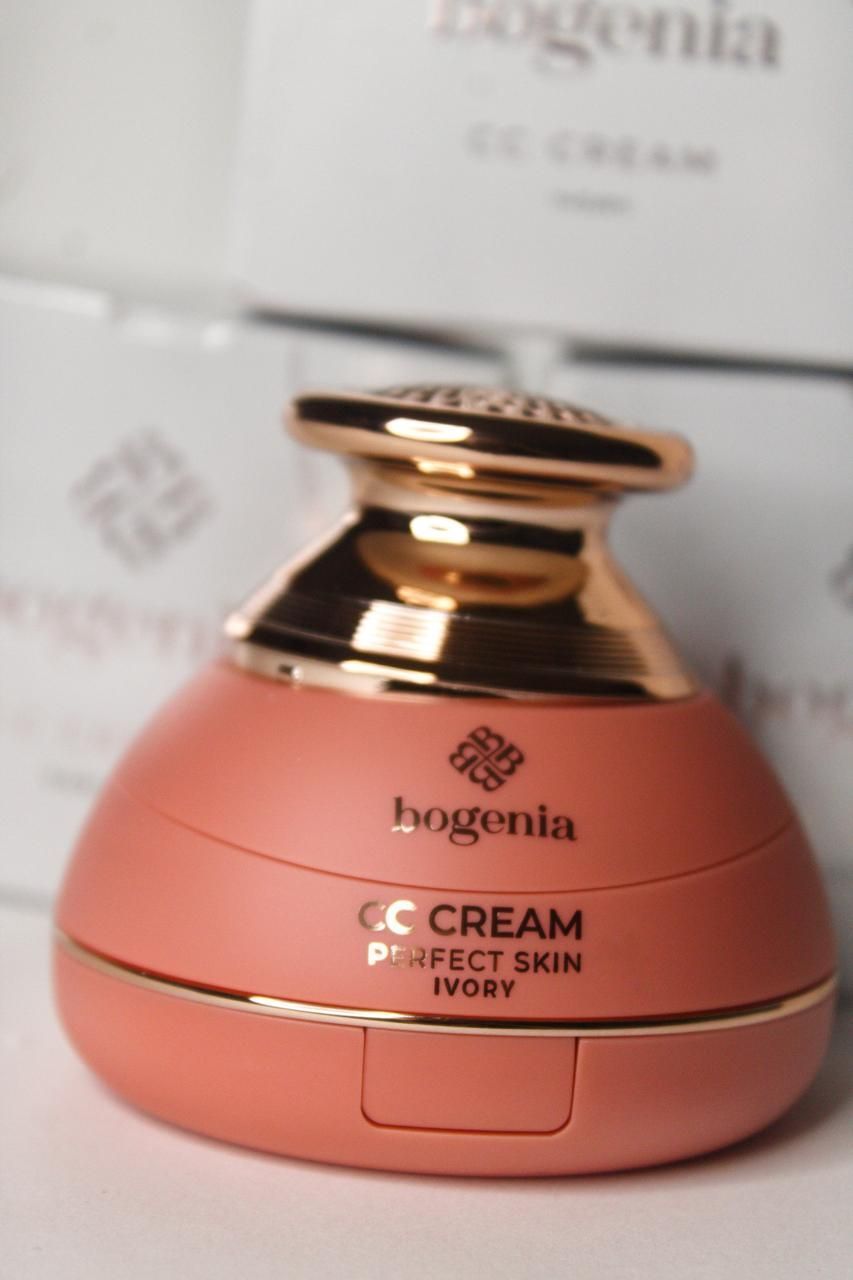 Тональный крем CC Bogenia Velvet тон Vanilla Кушон Ванильний