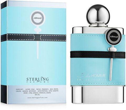 Blue Homme 100 мл. Armaf Sterling Туалетна вода чоловіча Блу Хом Стерлинг