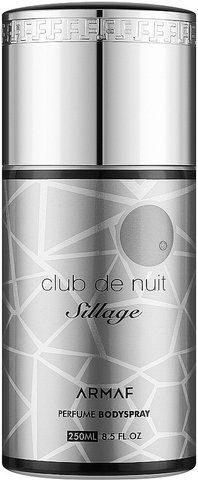 Club De Nuit Sillage Armaf Sterling 250мл. парфумований Дезодорант чоловічий