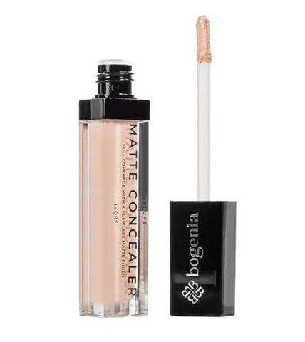 Консилер для обличчя Bogenia Matte Concealer №001 Ivory слонова кістка