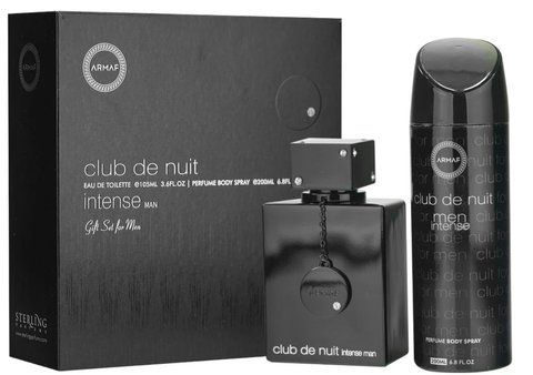 Набір для чоловіків Club De Nuit Intense Man Armaf Туалетна вода чоловіча 105 мл. + Дезодорант 200 мл.