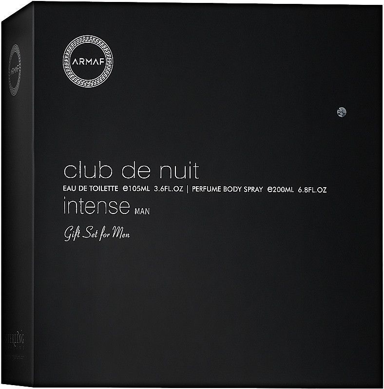 Набор для мужчин Club De Nuit Intense Man Armaf Туалетная вода мужская 105 мл. + Дезодорант 200 мл.
