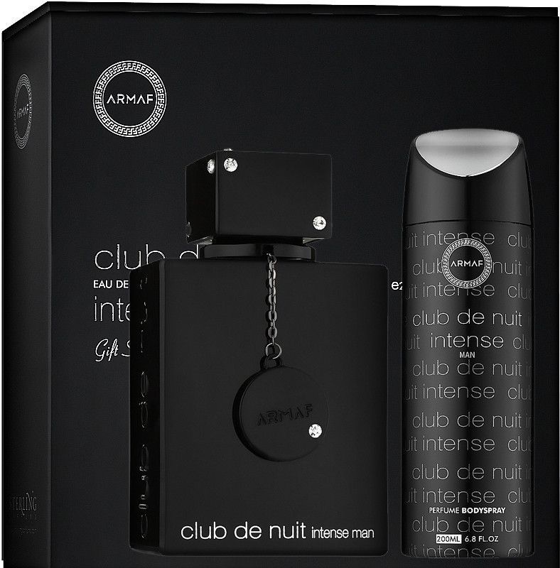 Набор для мужчин Club De Nuit Intense Man Armaf Туалетная вода мужская 105 мл. + Дезодорант 200 мл.