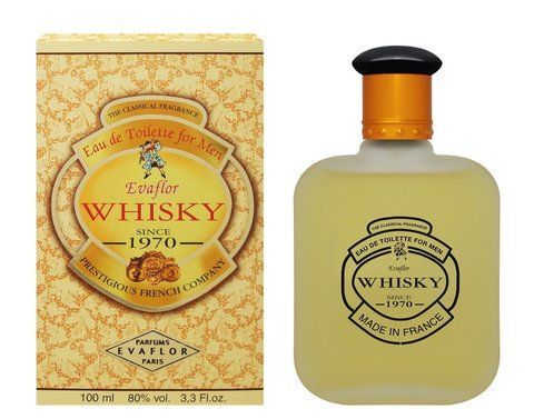 Whisky Evaflor 100мл. Туалетна вода чоловіча Віскі