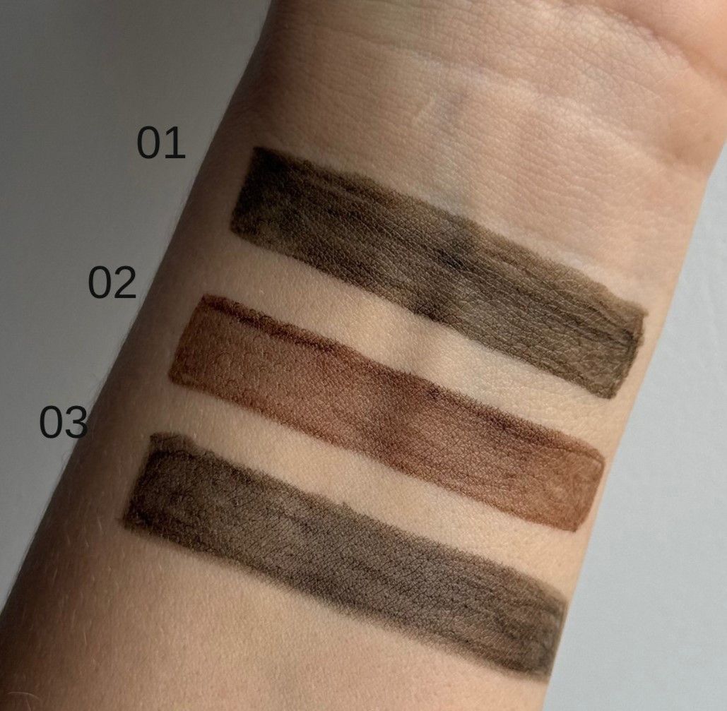 Лайнер для брів Neverti №1 коричневий