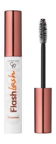 Туш для вій Golden Rose Flash lash Chocolate коричнева об'єм