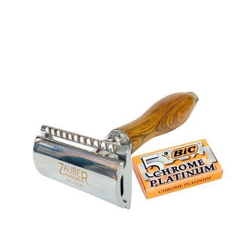 Станок для гоління Zauber з лезами Bic
