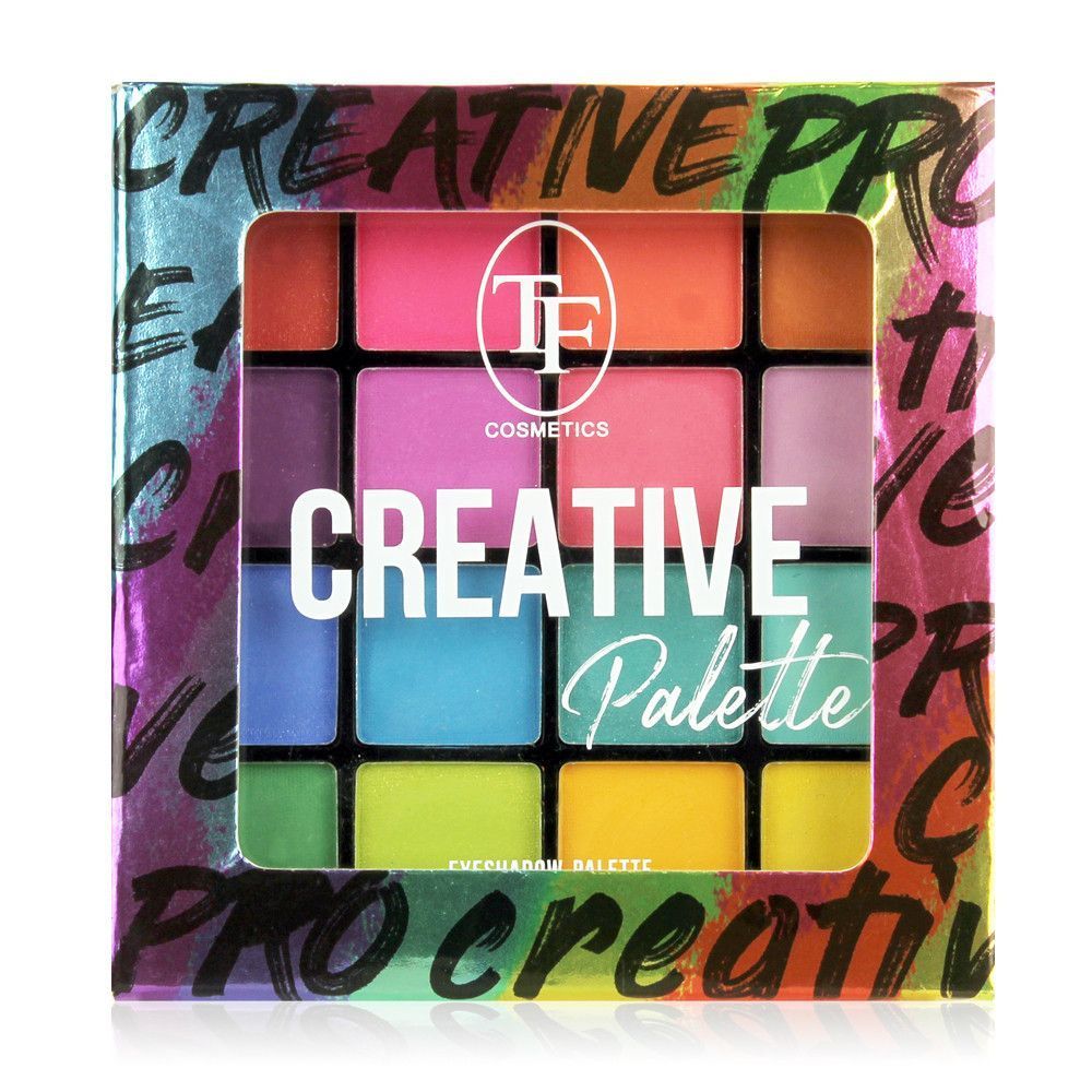 Набір тіней для повік 16 шт. Creative Triumph №1 Палетка Яскраві TF