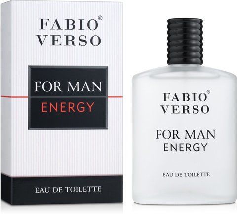 Туалетна вода чоловіча Bi-Es Energy for man Fabio Verso 100 мл